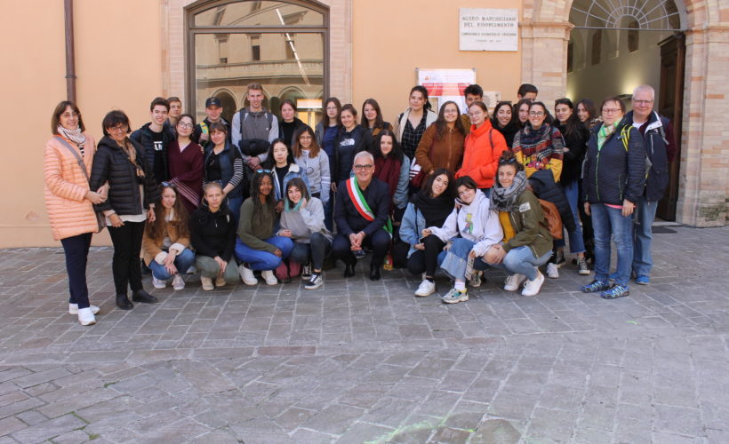Macerata studenti di Weiden e del Liceo artistico “Cantalamessa